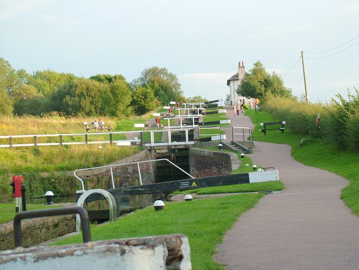 explore Foxton Locks as part of the day boat hire gift