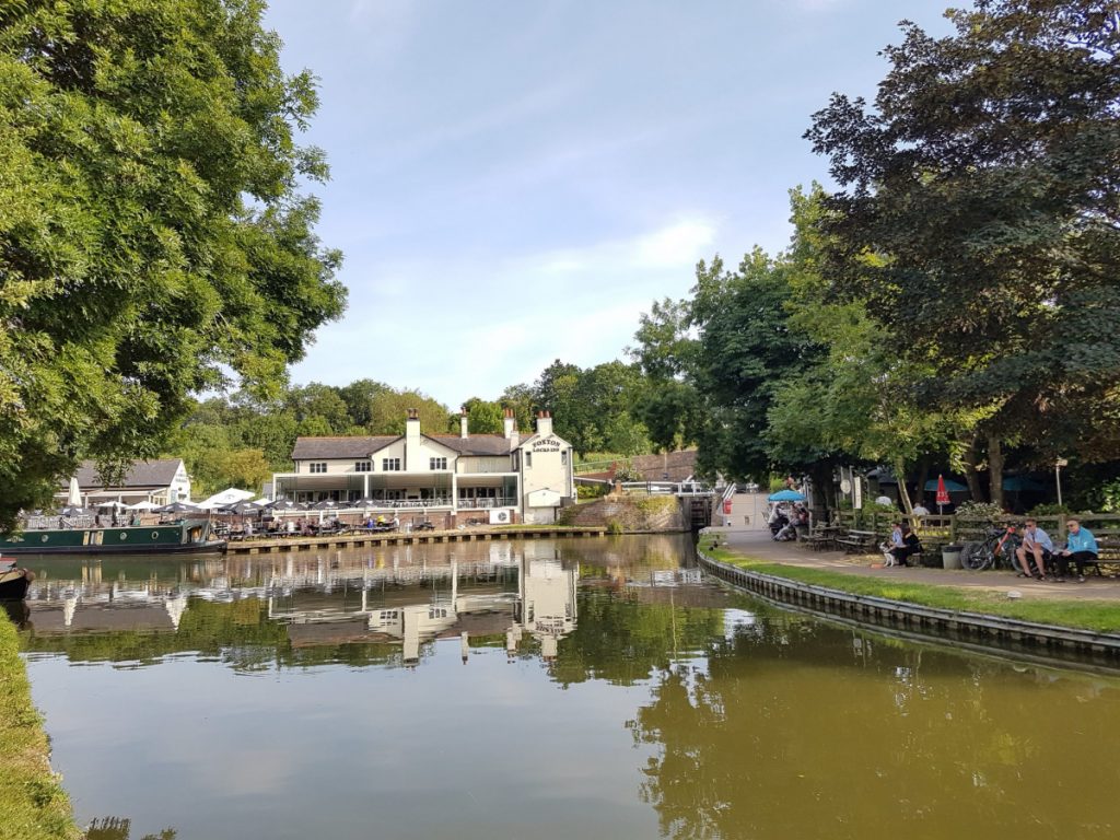 Foxton Locks Inn near Market Harborough