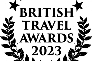 Boutique Narrowboats British Travel Awards nominee logo
