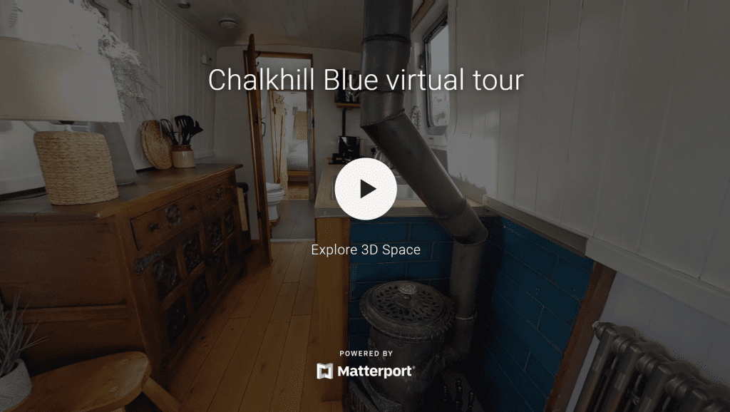 Chalkhill Blue canal boat virtual tour